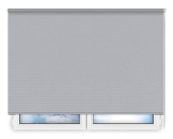 Стандартные рулонные шторы Севилья светло-серый цена. Купить в «Мастерская Жалюзи»